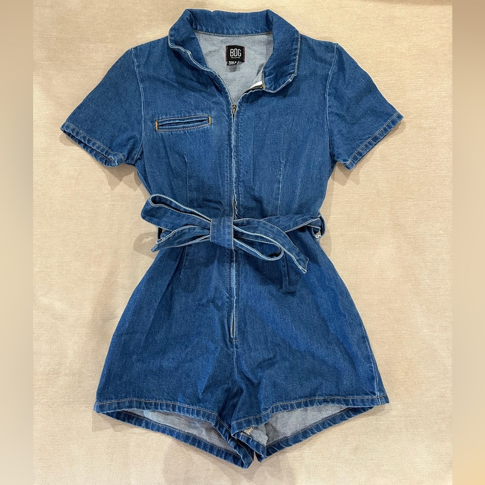 Denim Romper!